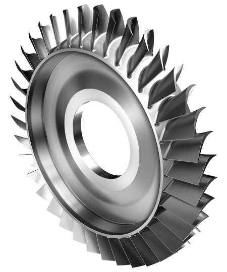 blisk disque rotor pale