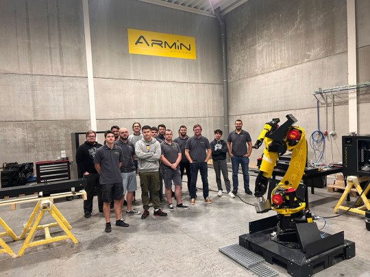 nouveau locaux armin robotics