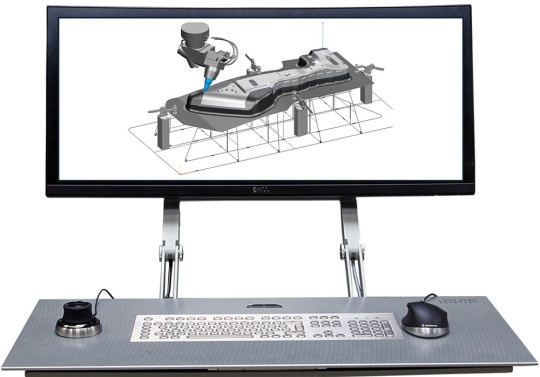 fao decoupe laser 5 axes tebis