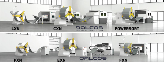 Poinçonneuse et machine laser de bobine tôle (coil) - DALCOS