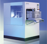 Spécial MICRONORA 2004 :  une machine MAFAC de lavage lessiviel à 1 bain (385 litres) par aspersion multi-directionnelle