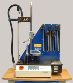 Spécial INDUSTRIE LYON 2005 : Power Clamp Preset, une machine de frettage avec système de réglage de longueur d'outil chez HAIMER