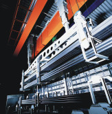 Spécial TUBE 2006 : en marge de ses machines à scier, KASTO montrera son système de stockage de produits longs Unibloc