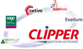 Le logiciel Clipper 4 de CLIP INDUSTRIE permet à ses clients TPE/PME et à leurs partenaires d'accéder à leur données via internet