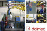 Le manipulateur pneumatique à bras articulé aérien mobile Micropartner - Mis de DALMEC est adapté aux charges de type mo