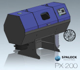 Le tonneaux d'ébavurage pour pièces en vrac SPALECK PX 200