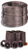 Spécial WIRE 2004 : à voir sur le stand EXEL FIL, les gammes de fil acier doux, acier galvanisé et fil recuit noir spécial