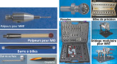 Palpeurs pour MMT 3D et machines outils, matériels de métrologie