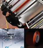 Film de protection de tôle pour découpe laser fibre ou CO2