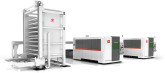 Machine de découpe laser fibre de 4 à 30 kW avec CNC Siemens