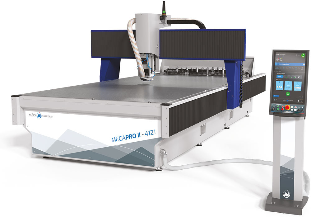 Machine de découpe et gravure laser - MECALASE